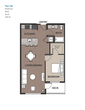 1 Bedroom Plan 1A2