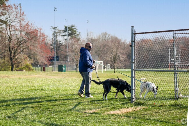 Sully Station has plenty of fields and open space for dog owners.
