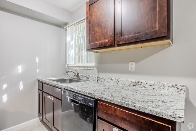 2 habitaciones, 1,5 baños, 1200 pies cuadrados, cocina - Parc Place Townhomes