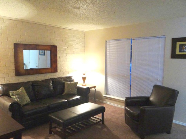 Sala de estar - Cambridge West Apartments