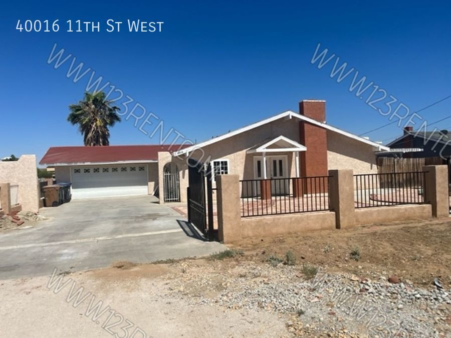 Primary Photo - WEST PALMDALE 4BD/2BATH FRONT HOUSE