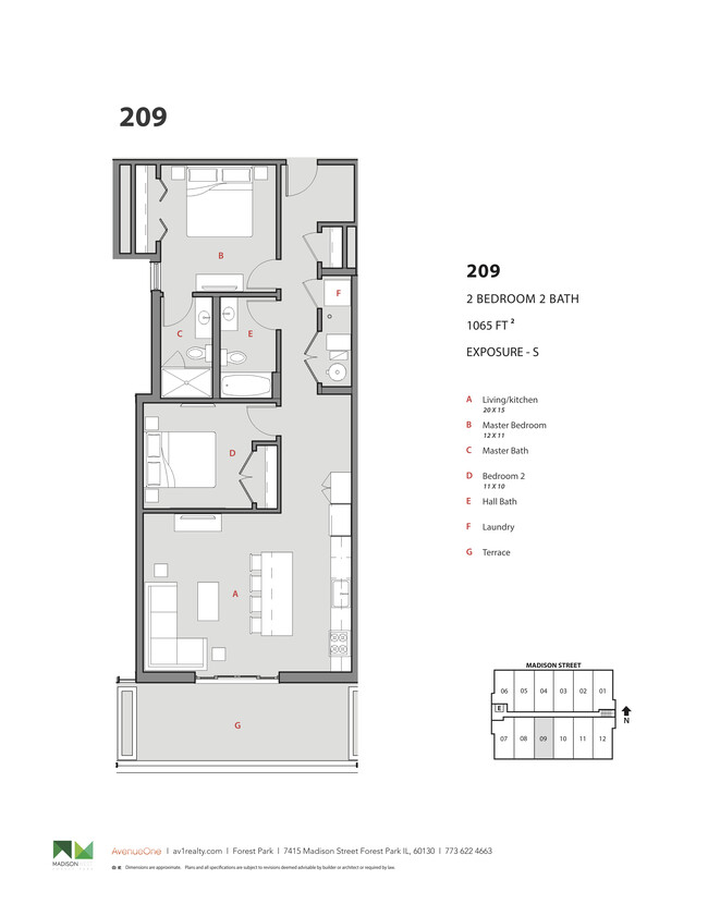 Foto del edificio - 7652 Madison St
