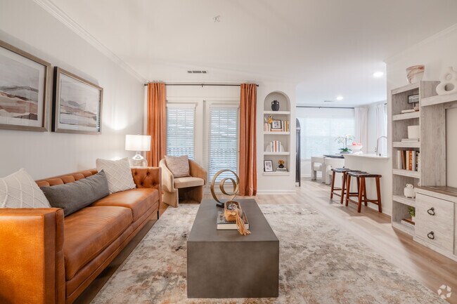 2 habitaciones, 2 baños - 111 m² - Brookshire - Sala de estar - Avonlea Towne Lake