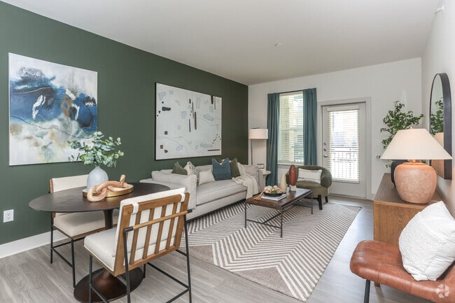 1BR, 1BA - A3 - Charlotte - Living Room - The Southerly at Terrell
