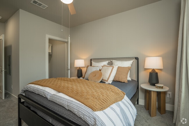 1BR, 1BA - 726SF - Bedroom - The Ashton at East Park
