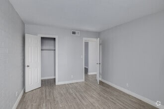 2BR, 1BA - 840SF - Primary Bedroom - Radius Apartments
