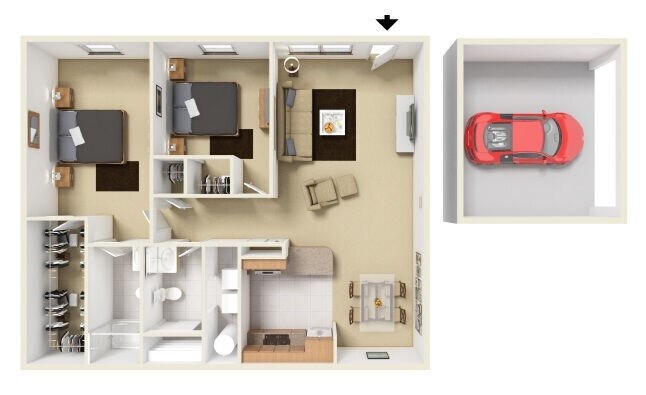 Foto del interior - Freedom Crossing Apartments
