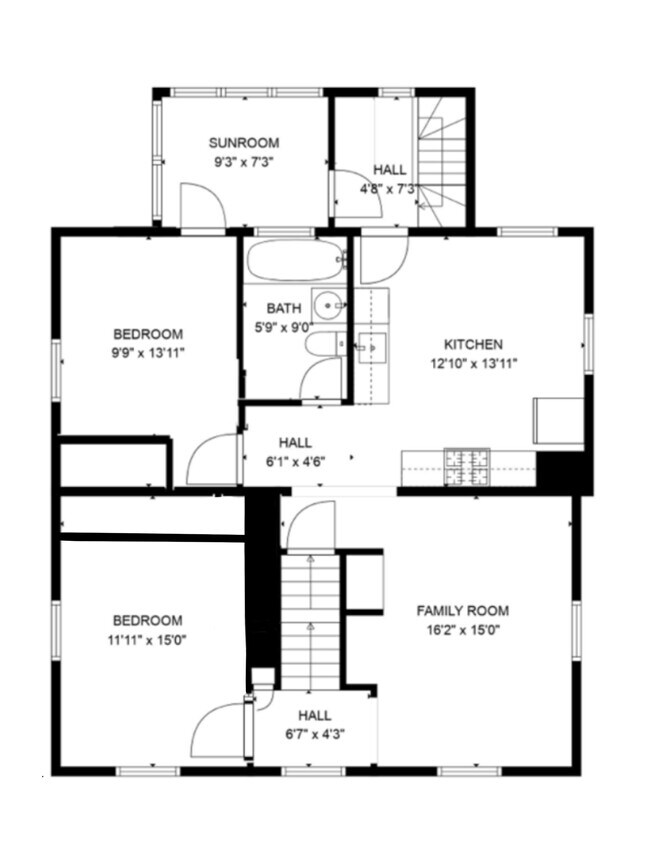 2nd Floor - 57-2 Cook St