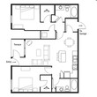 2 Bedroom Premier Garden