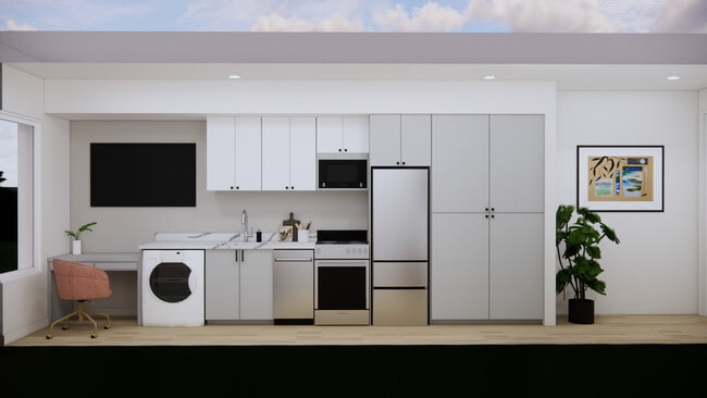 Lavadora/secadora en el apartamento - ArtHaus 820