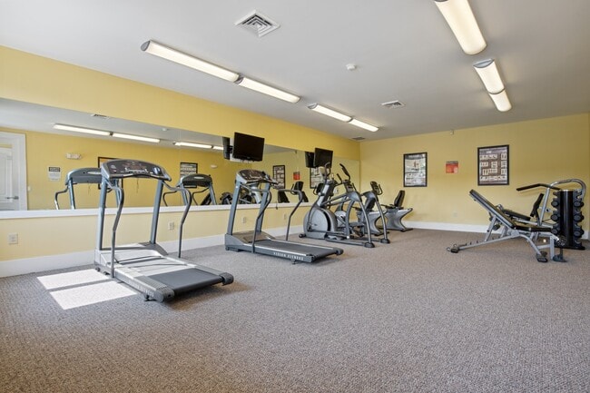 Our fitness center has a variety of equipment to keep you motivated! - LS Park Terrace I