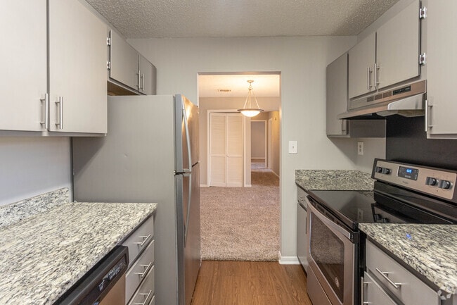 2BR, 2BA - 1,150SF - Summer Place