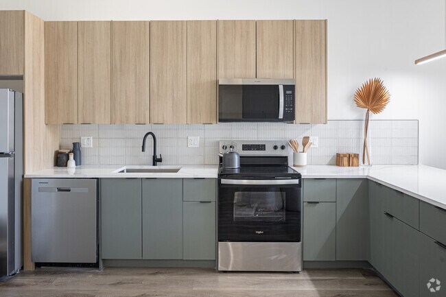 1 habitación, 1 baño - 710 pies cuadrados - Cocina - 811 W Evergreen Ave