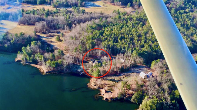 Aerial view of the property - 297 Durham Point Rd