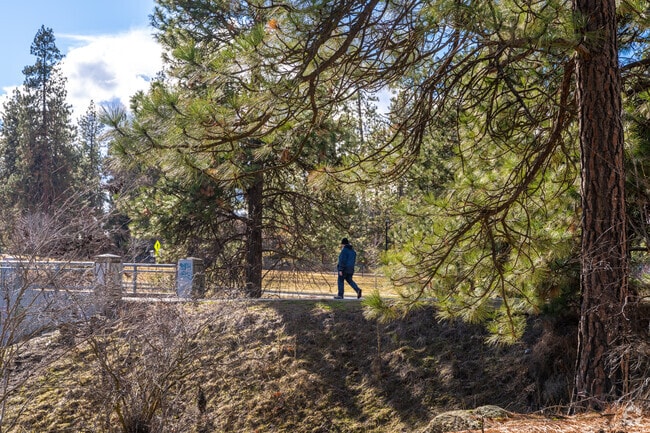 Spokane Valley features miles of hiking trails.