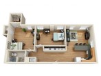 2BR/2BA - The Platinum