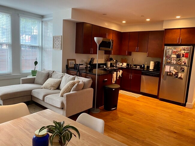 Family room and kitchen - 2910 Georgia Ave NW