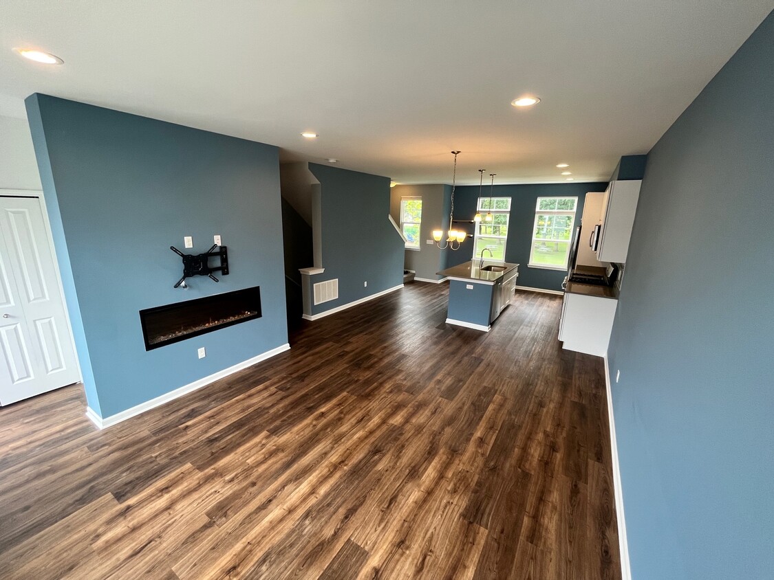 Main Floor Den/Kitchen - 587 Parkside Way