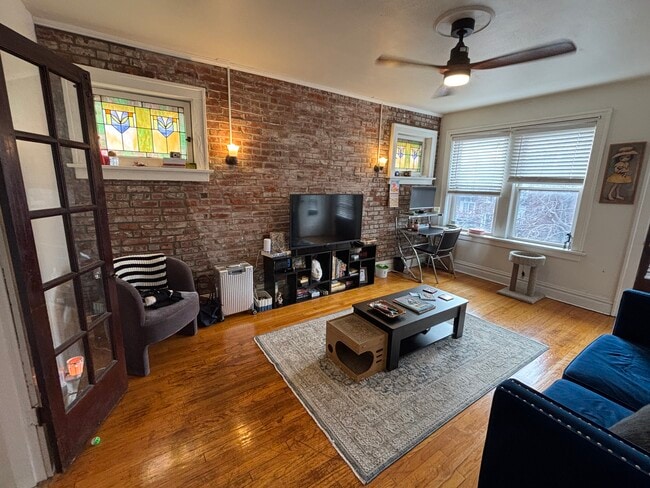 Living Room from Stairwell Entrance - 4945 Mardel Ave
