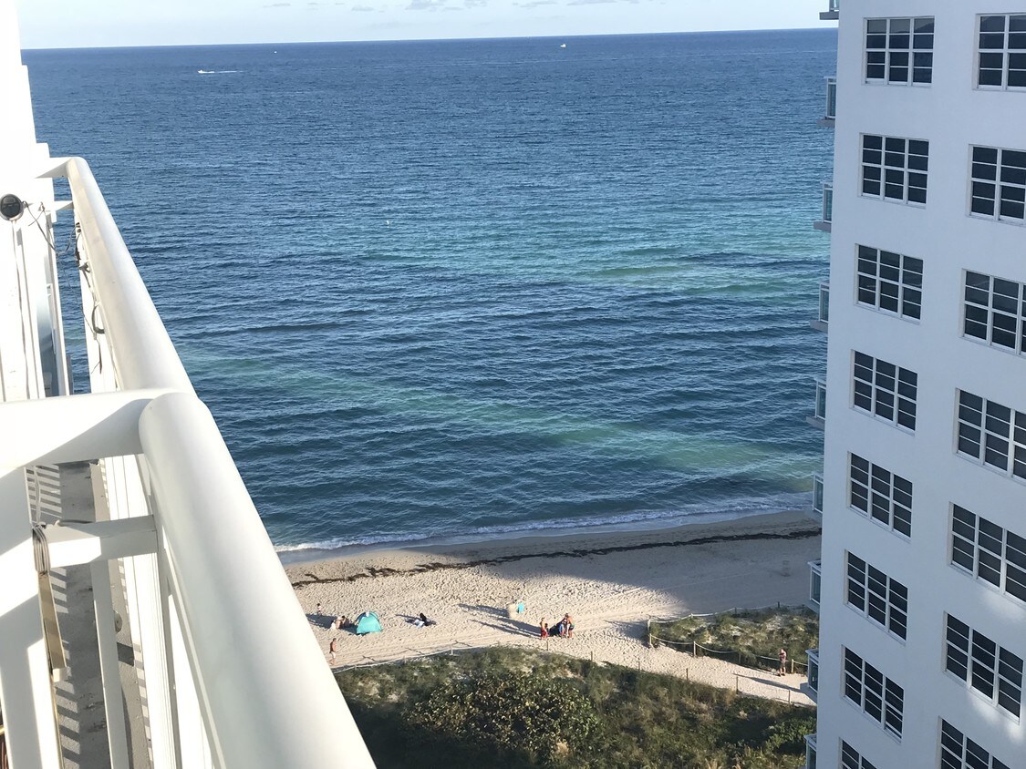Balcony view to the beach - 6969 Collins Ave