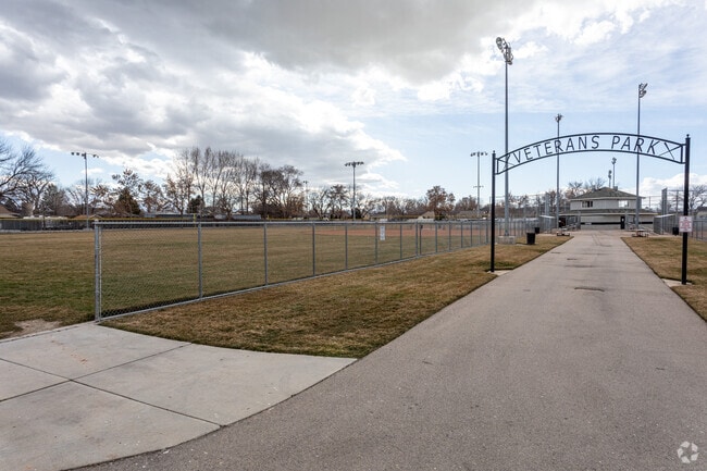 The Lehi neighborhood boats many baseball fields.