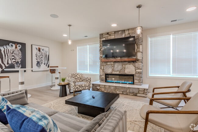 Sala del club - Fox Crossing Luxury Apartments