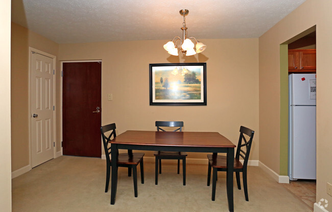 2 Bedroom Model - Dining Room - Regency Apartments