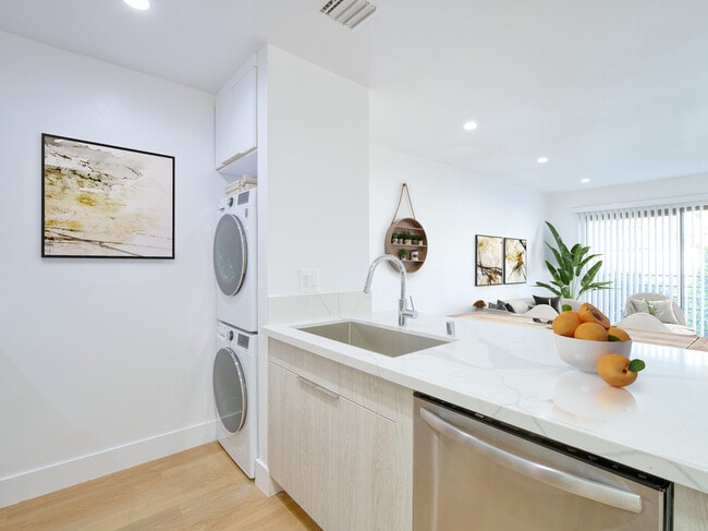 Virtually Staged Kitchen - 1806 N Berendo St