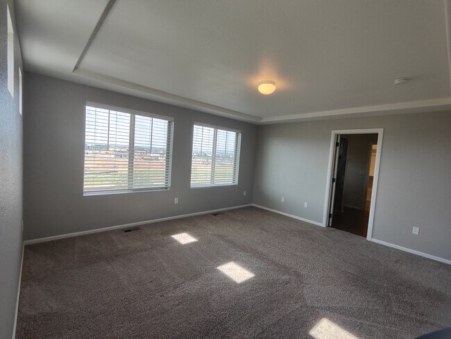 Mountain views from Master Bedroom - 17778 E 44th Ave