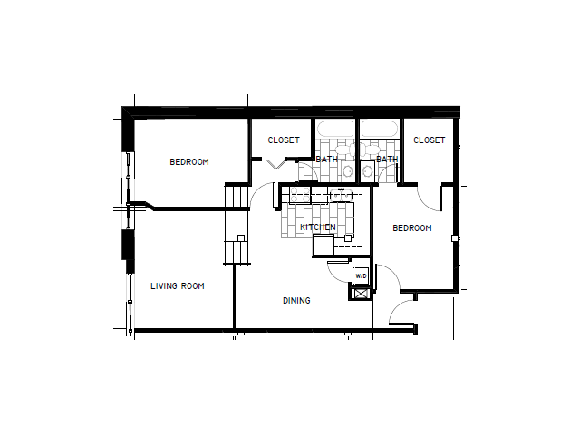 Interior Photo - DH Holmes Apartments