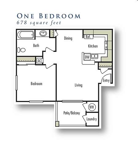 1BR/1BA - Norden Terrace Apartments