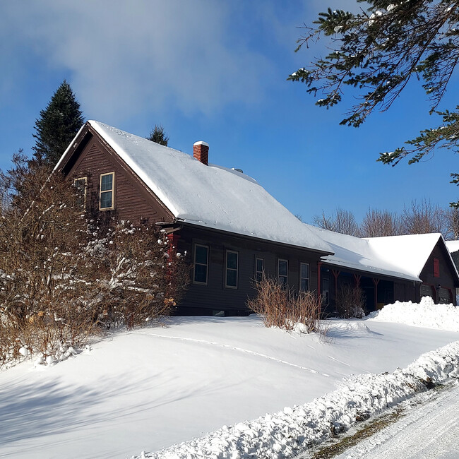 Winter, view from driveway - 1101 Heights Rd