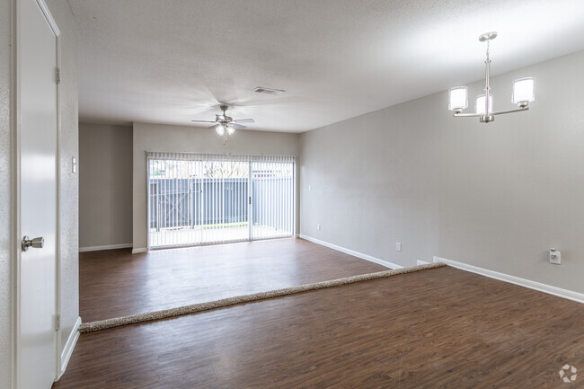 Living Room - The Townhomes on Three