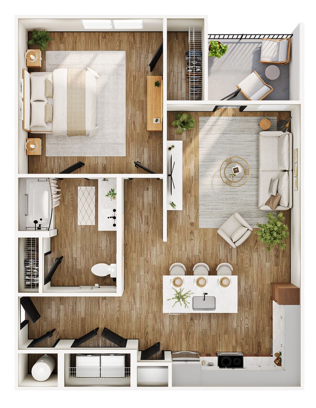 Plano de planta - Venture at Okatie Bluff