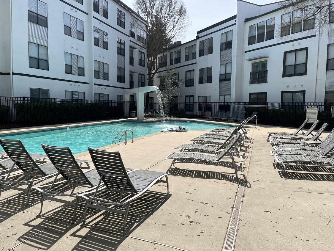 Swimming pool with waterfall - 821 Ralph McGill Blvd NE