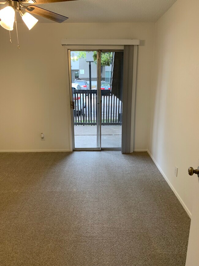 Bedroom w/new carpeting - 4851 Cedar Springs Rd