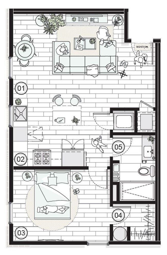Interior Photo - Hudson Place