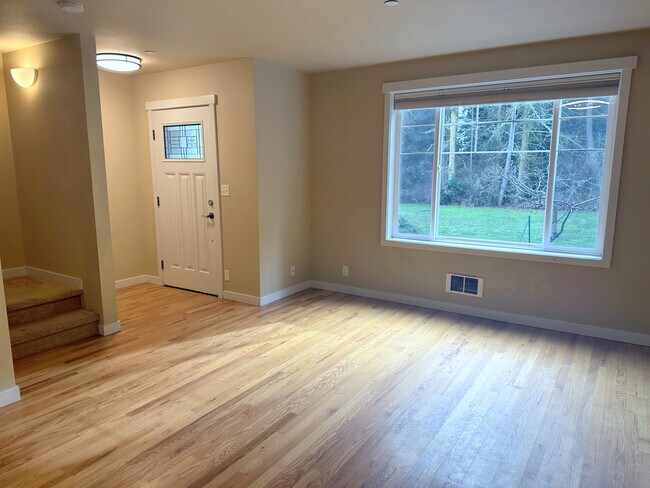 Hallway entry and living room - 210 NW 1st St