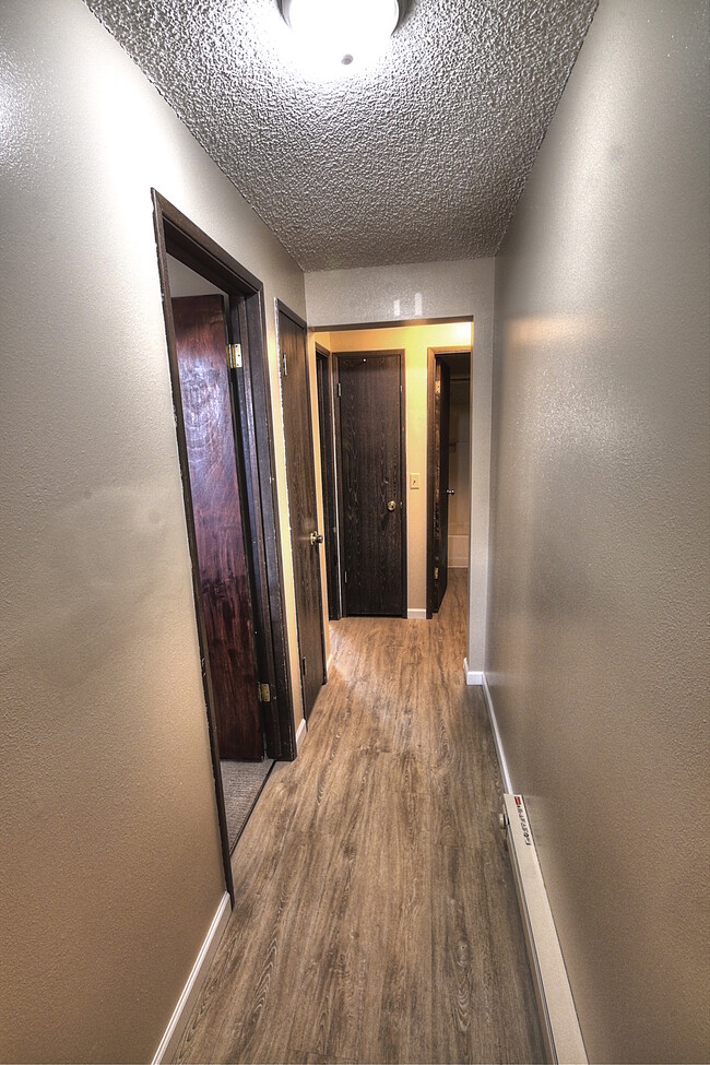 Downstairs Hallway to bedrooms and bathroom - 334 Harrison Boulevard