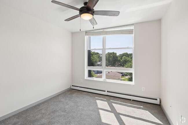 2BR, 1BA - 775SF - Primary Bedroom - Live at Pioneer Place