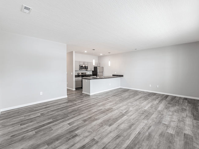 Sleek, Hardwood-Style Flooring - The District at Ashland