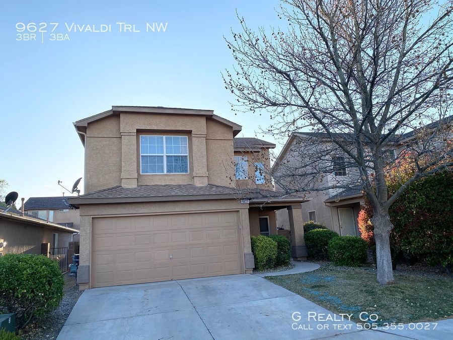 9627 Vivaldi Trail NW, Albuquerque, NM 87114 House for Rent in
