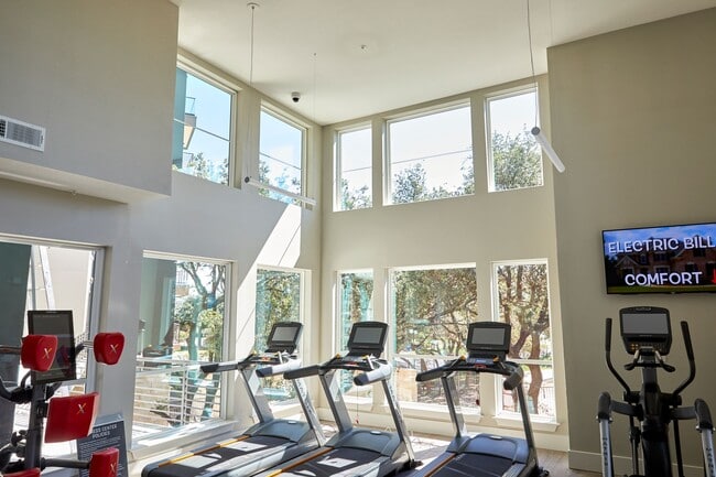 State of the Art Fitness Room With Treadmills at Addison Medical Center Apartments, San Antonio, Texas - Addison Medical Center Apartments