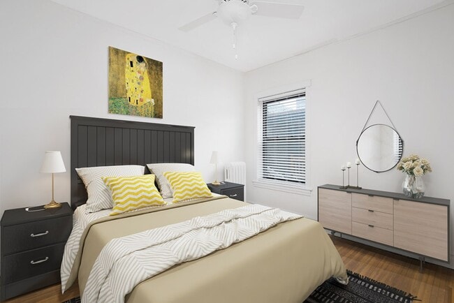 1-BR/1BA Bedroom - 634 W. Cornelia