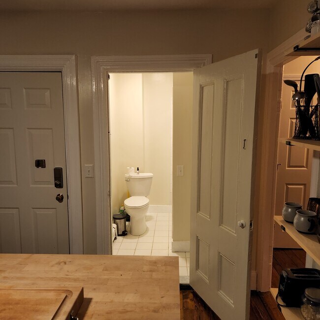 Kitchen into Bath - 78 Grand View St