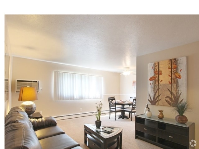 Living Room - Vine East Apartments