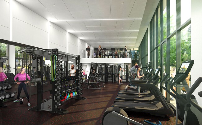 Fitness center - Catherine Commons