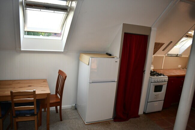 Dining table and fridge - 318 N Yakima Ave