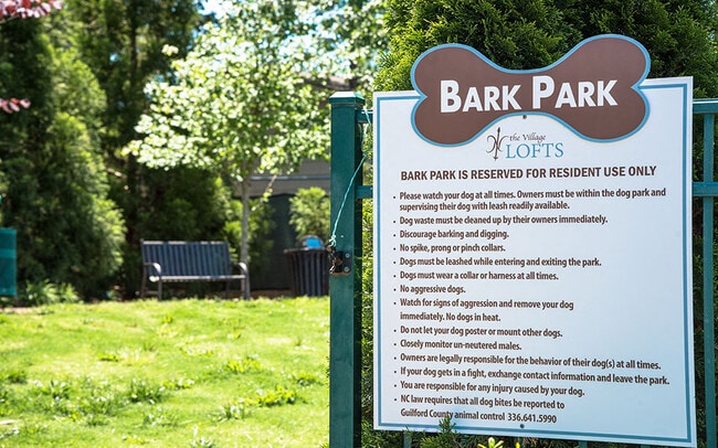 Pet Park at The Village Lofts, Greensboro, 27455 - The Village Lofts