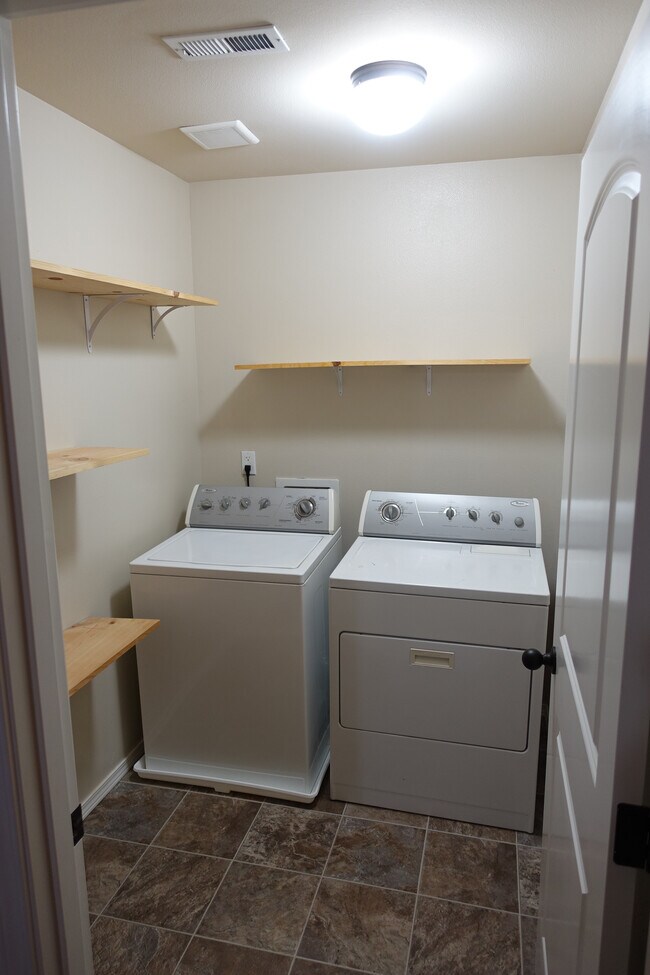 Utility Room with Washer and Dryer - 7730 181st Street East